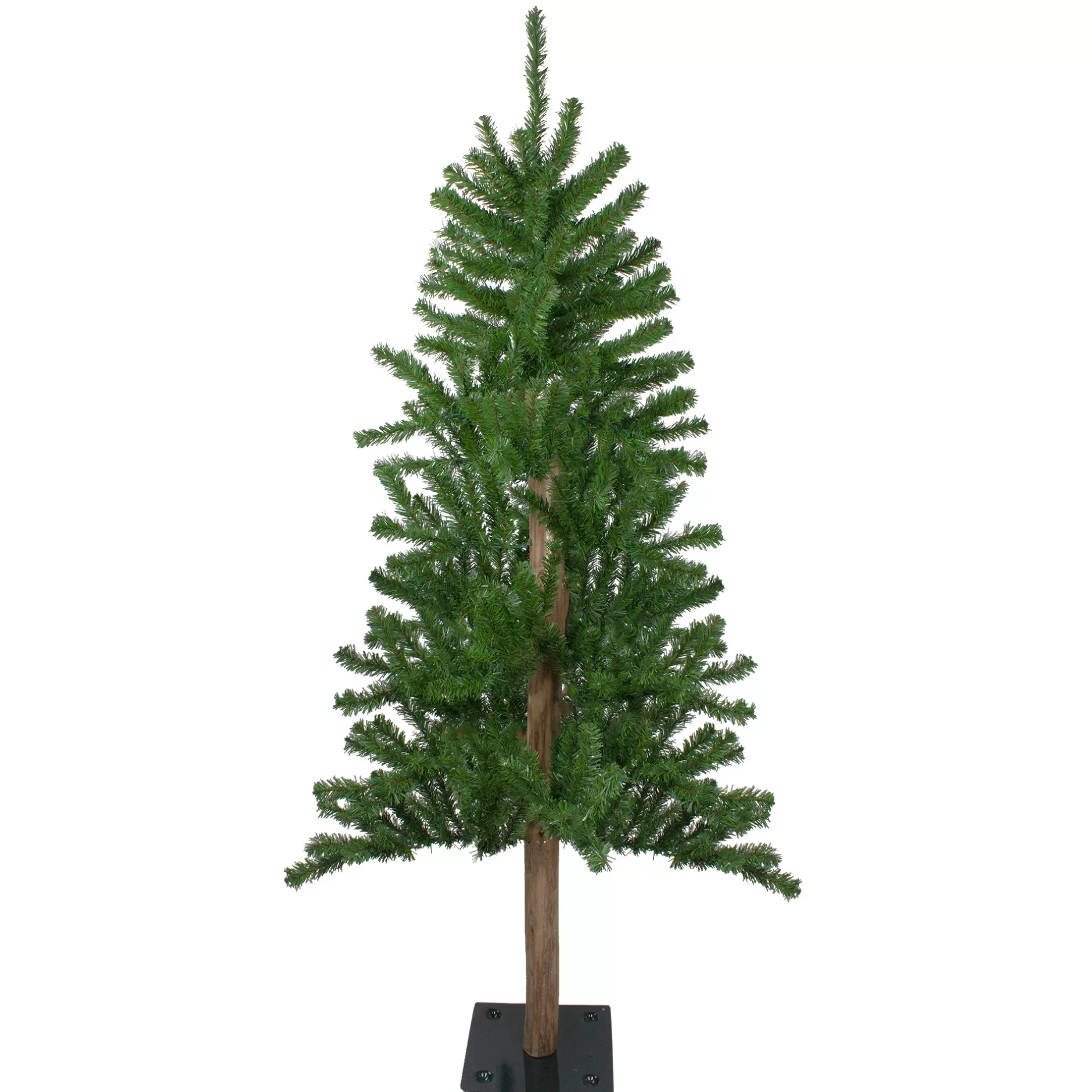 Cheap 4' Alpine Artificial Christmas Tree - Unlit Alpine