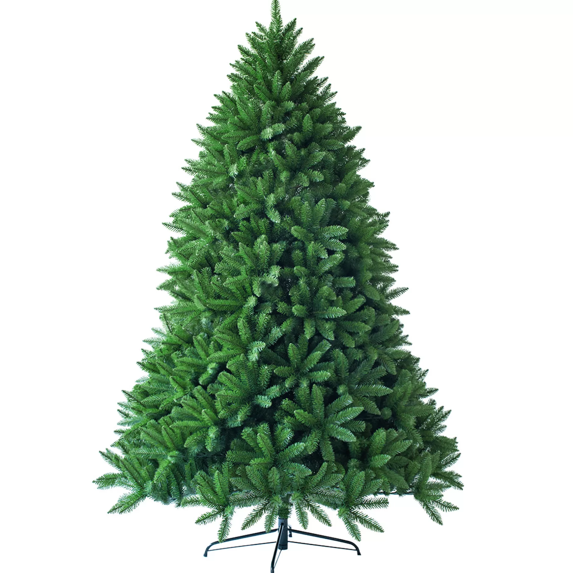 Cheap 6Ft Premium Hinged Artificial Christmas Fir Tree W/ 1250 Branch Tips Pre-Lit