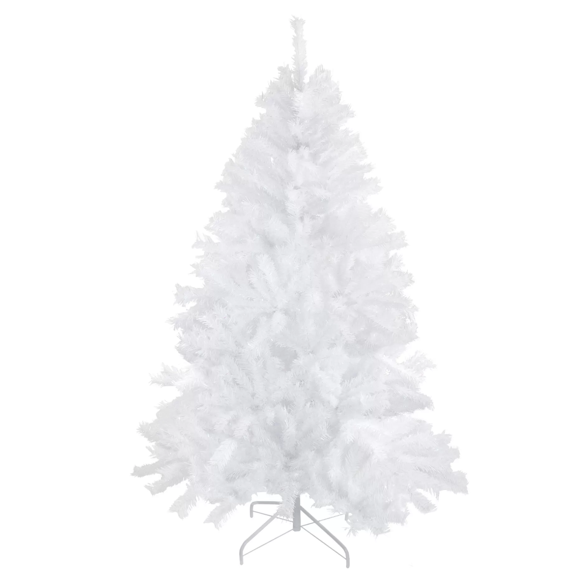 Online 6' Icy White Iridescent Spruce Artificial Christmas Tree - Unlit Colorful