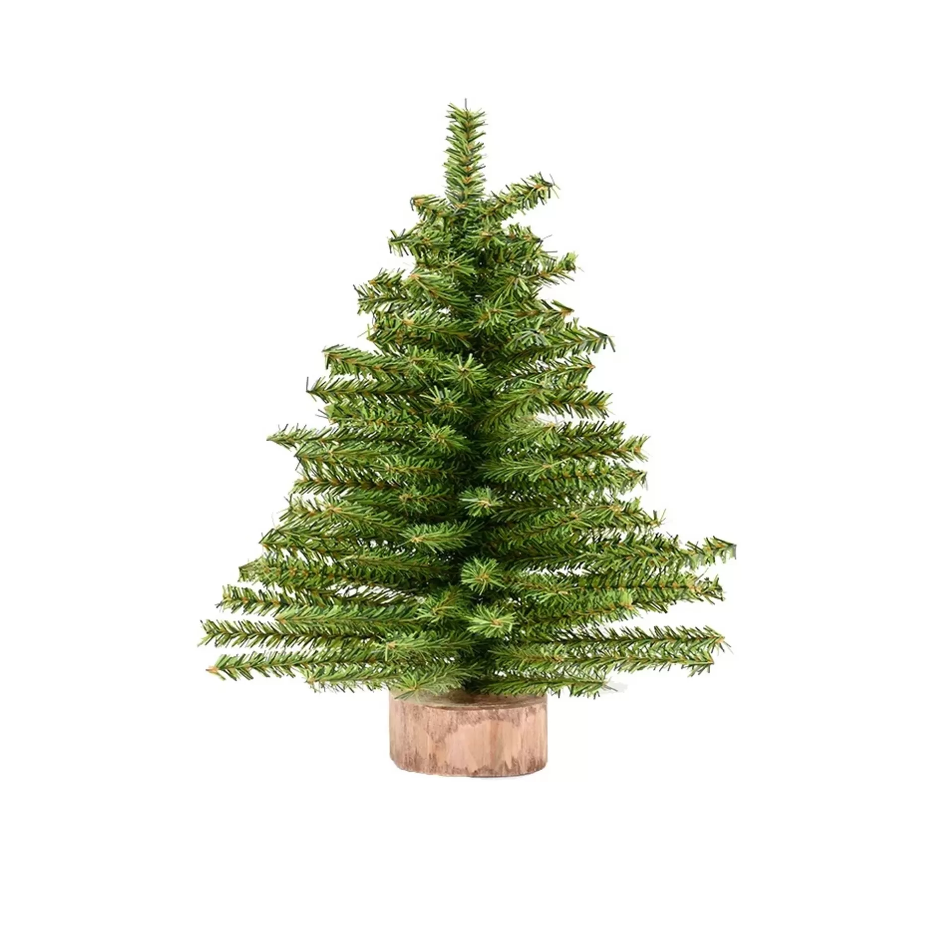 Cheap 12" Miniature Canadian Pine Artificial Christmas Tree, Unlit Colorful