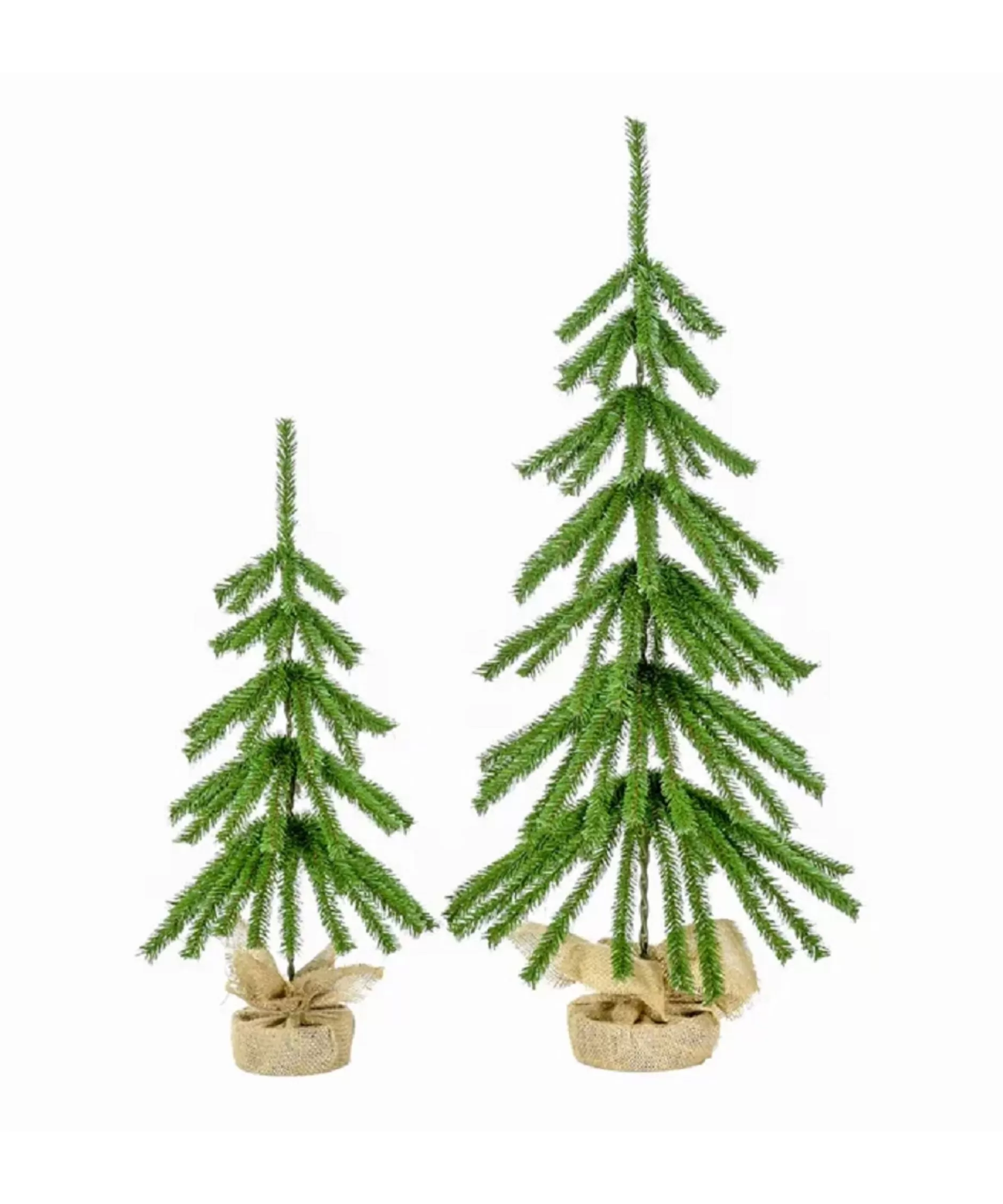 Best Sale 3' Potted Alpine Tree Artificial Christmas Tree, Unlit Potted