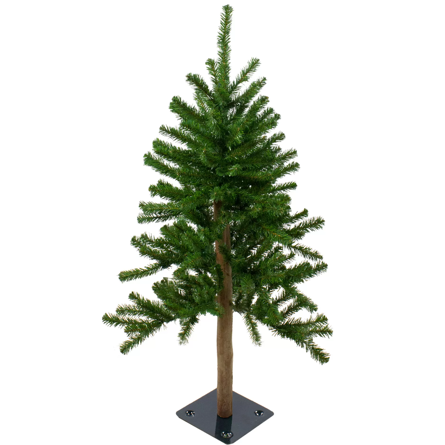 Best Sale 3' Pre-Lit Alpine Artificial Christmas Tree - Clear Lights Alpine