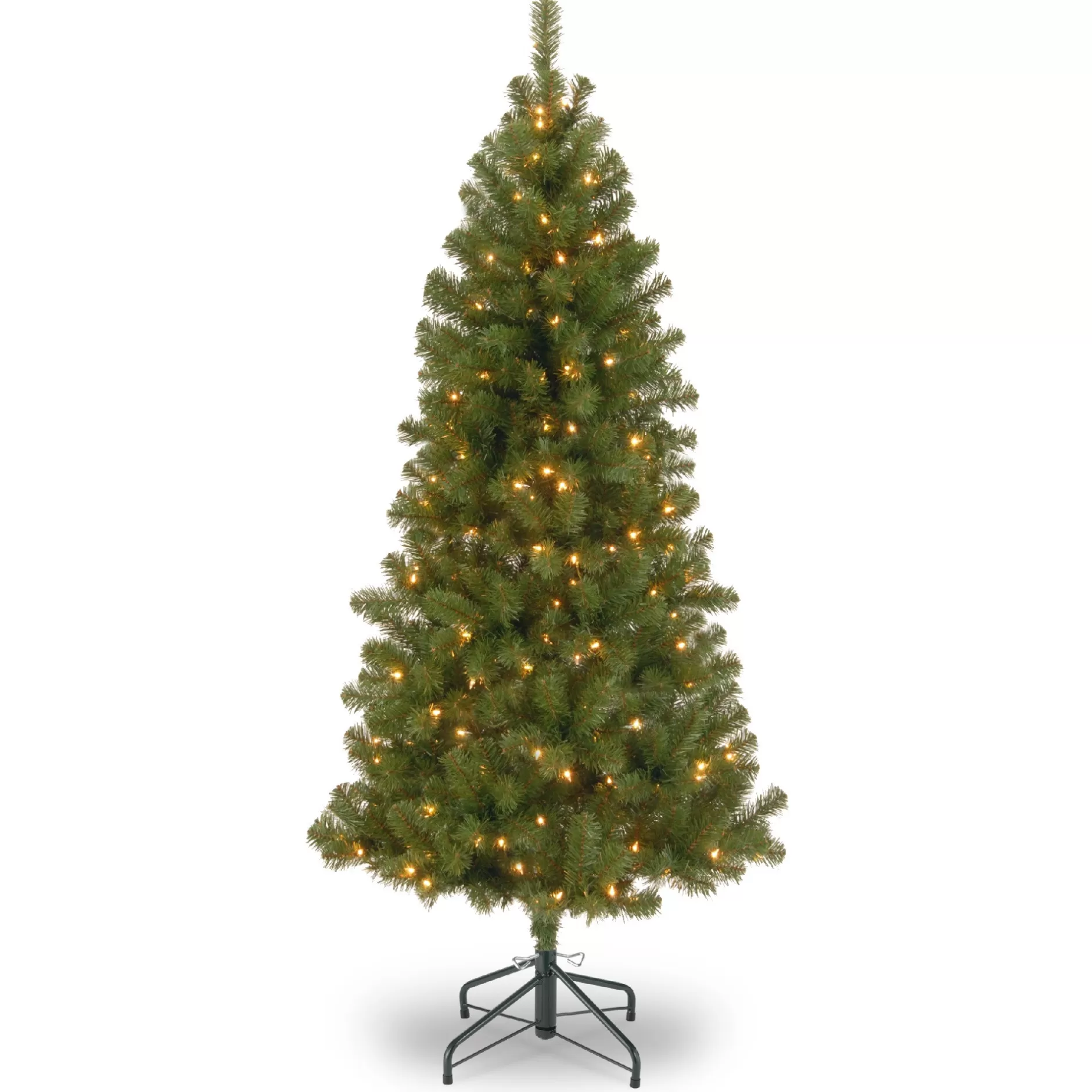 Discount 7' Pre-Lit Canadian Grande Fir Artificial Christmas Tree – Clear Lights Pre-Lit