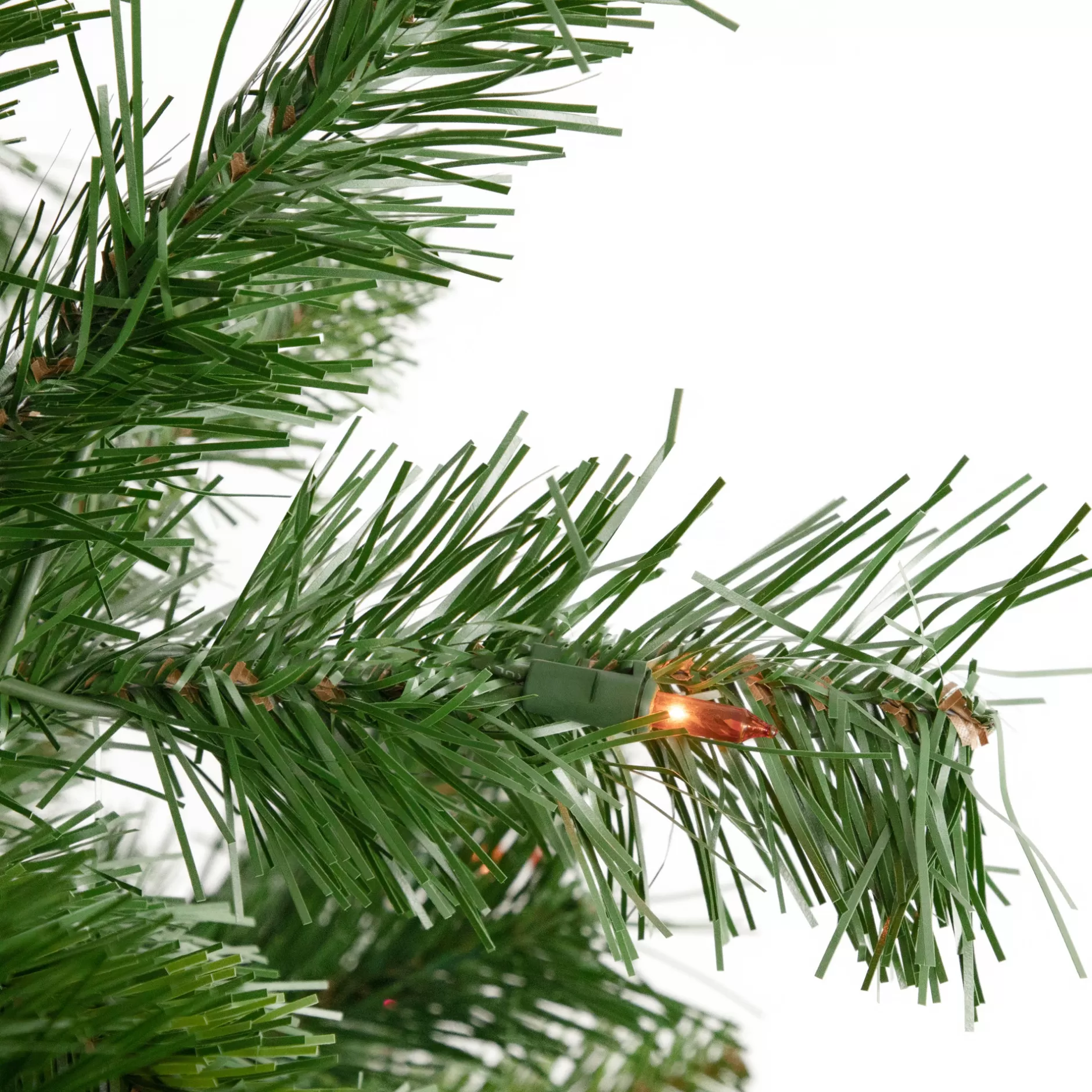 Best 7.5' Pre-Lit Chatham Pine Artificial Christmas Tree, Multi-Color Lights Pre-Lit