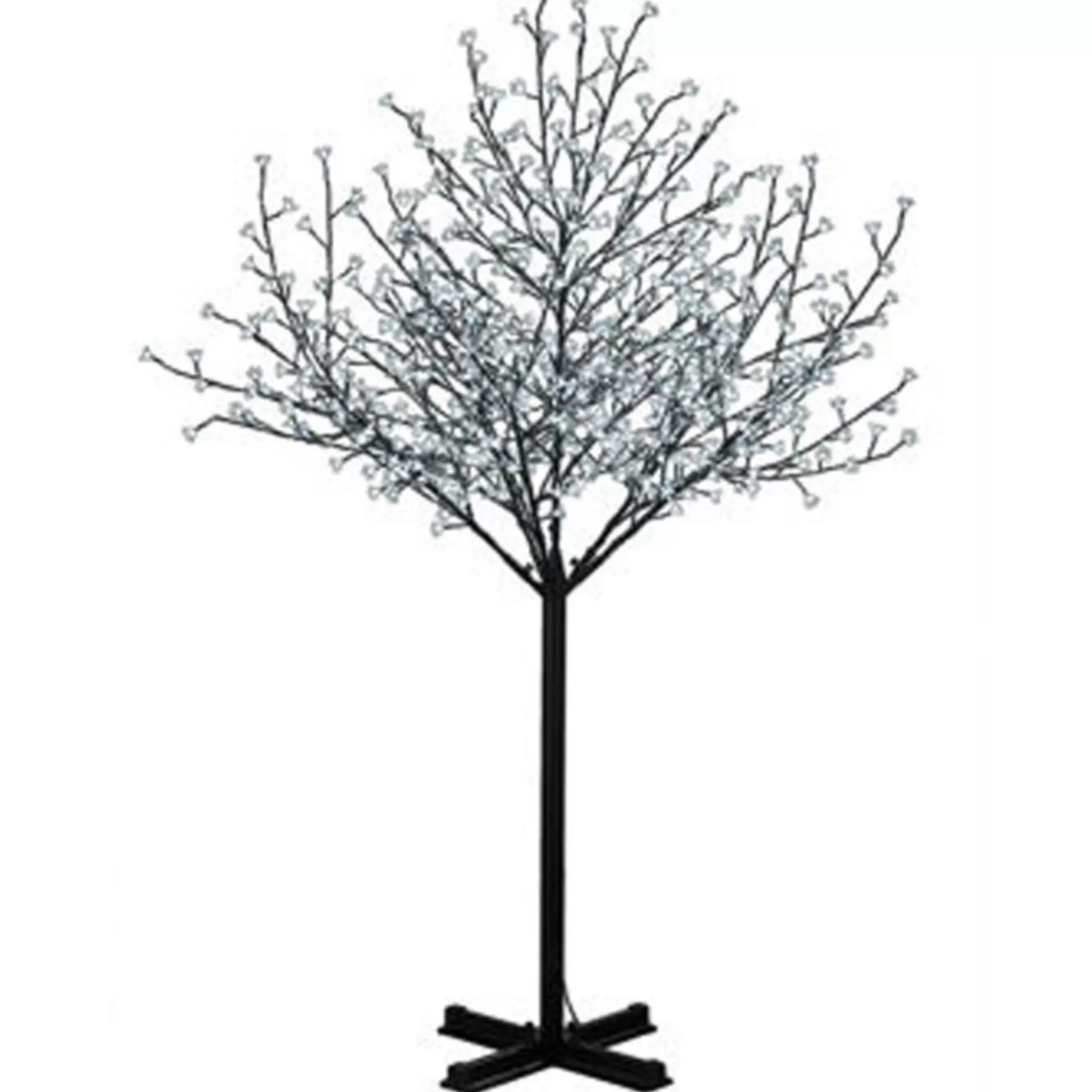 Cheap 7' Pre-Lit Cherry Blossom Artificial Tree, Led Warm White Lights Pre-Lit