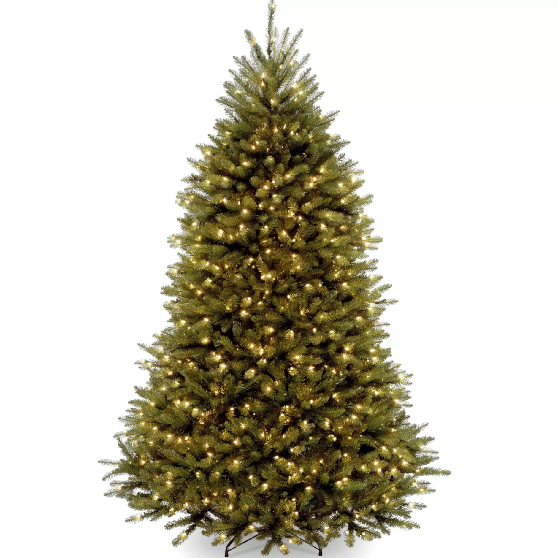 Hot 6' Pre-Lit Dunhill Artificial Christmas Tree - Clear Lights Pre-Lit