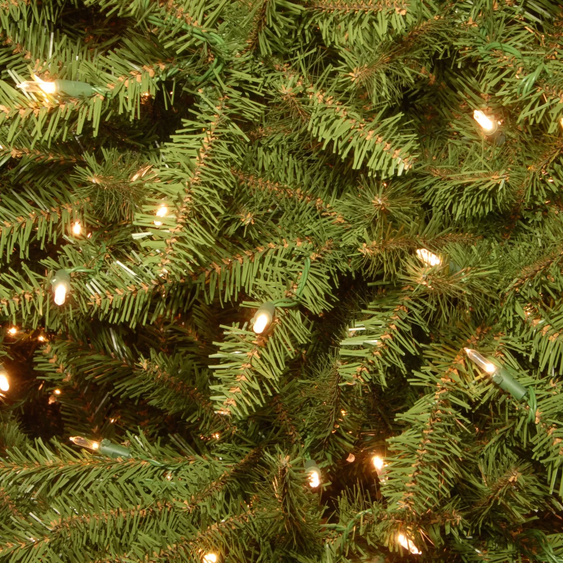 Store 7' Pre-Lit Dunhill Fir Artificial Christmas Tree – Multi-Color/Warm White Led Lights Pre-Lit