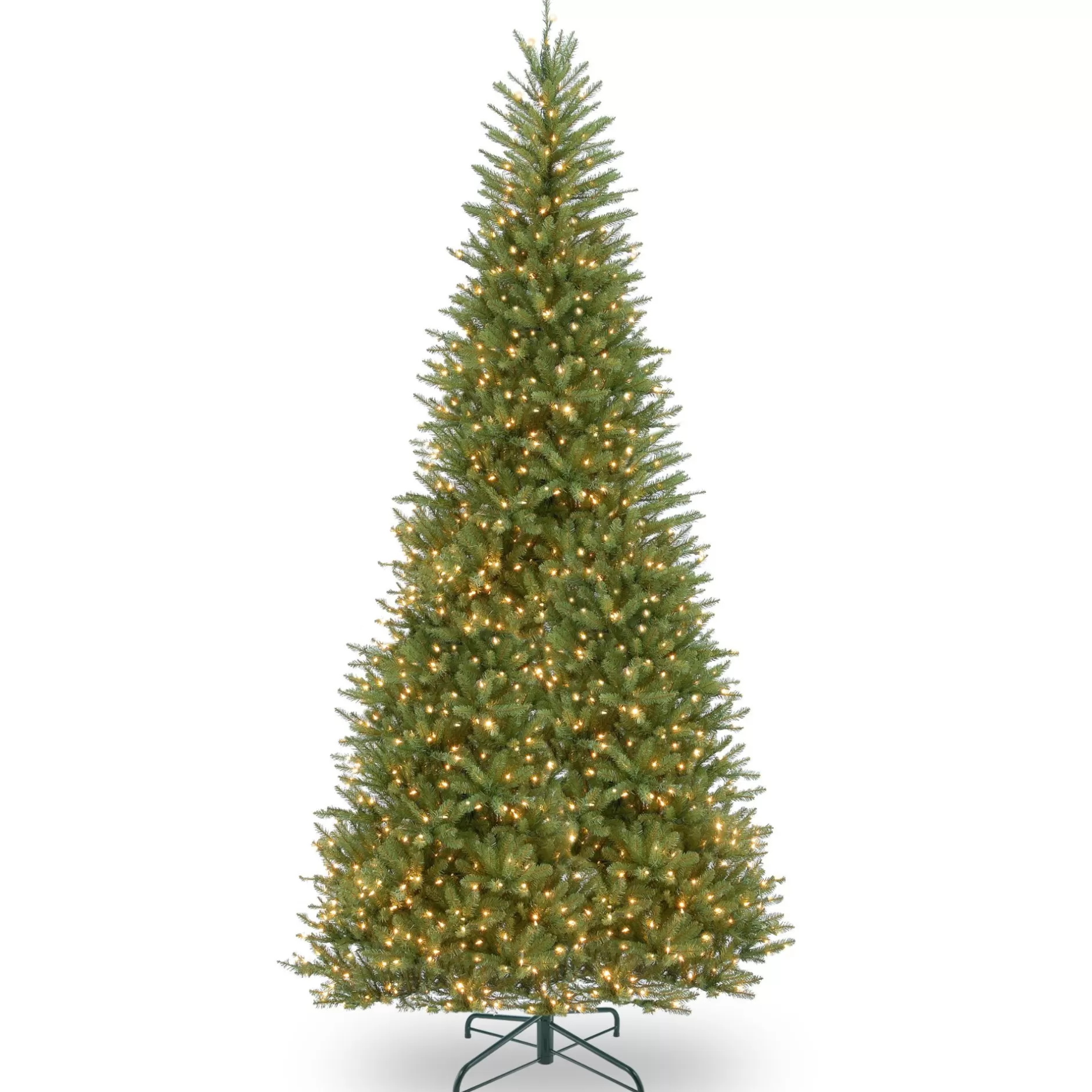 Best 12' Pre-Lit Dunhill Fir Medium Artificial Christmas Tree –Clear Lights Pre-Lit