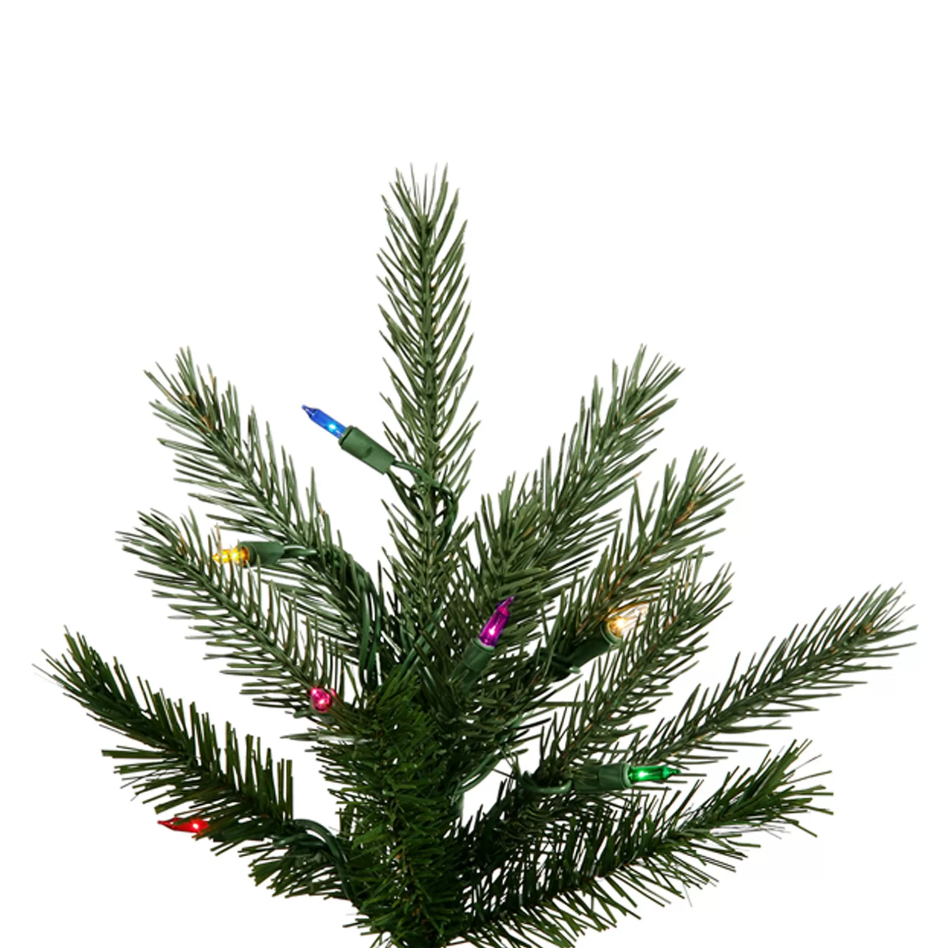 Cheap 14' Pre-Lit Frasier Fir Artificial Christmas Tree With Stand - Multi Dura Lights Pre-Lit