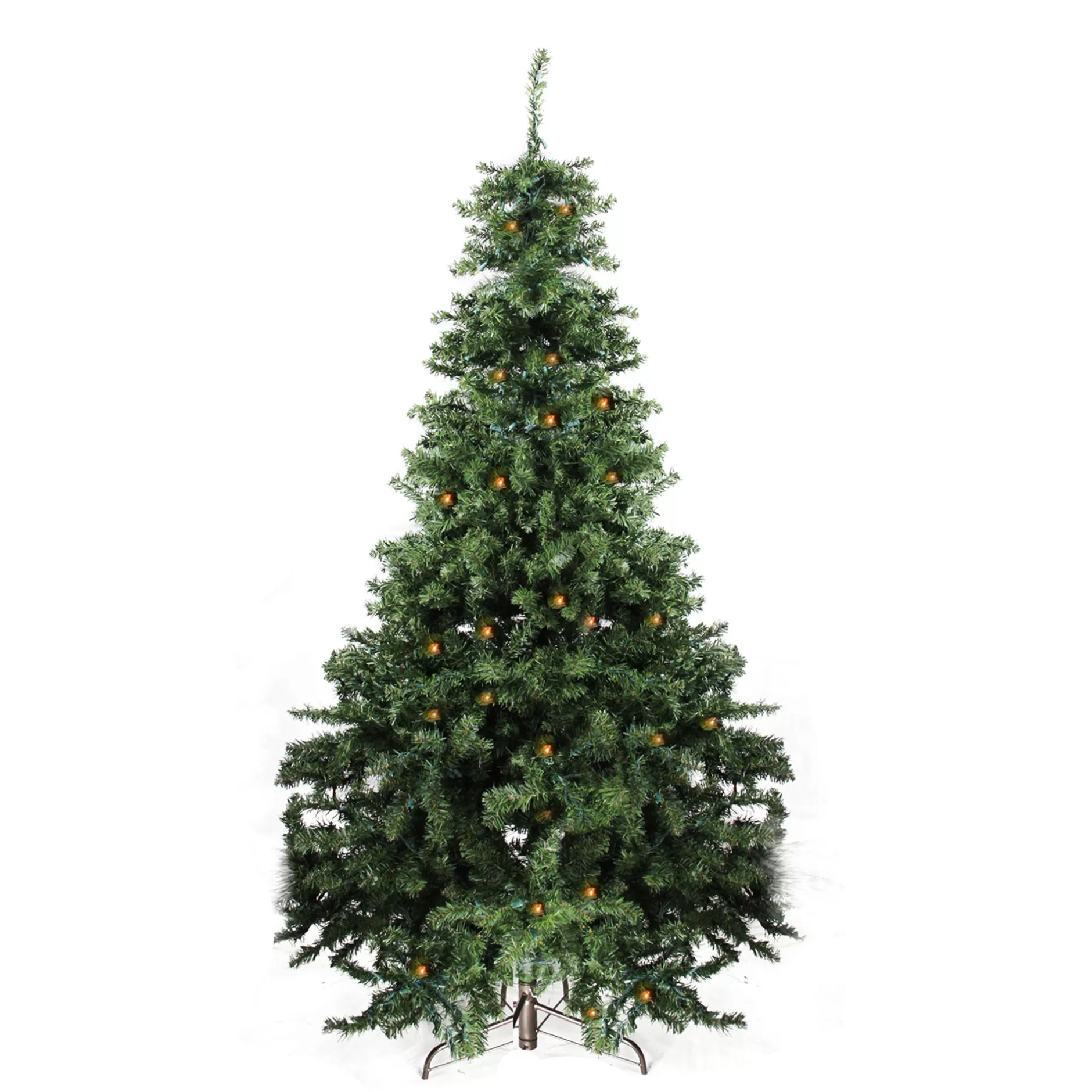 Best Sale 7' Pre-Lit Full Canadian Pine Artificial Christmas Tree - Clear And Pure Led Lights Pre-Lit
