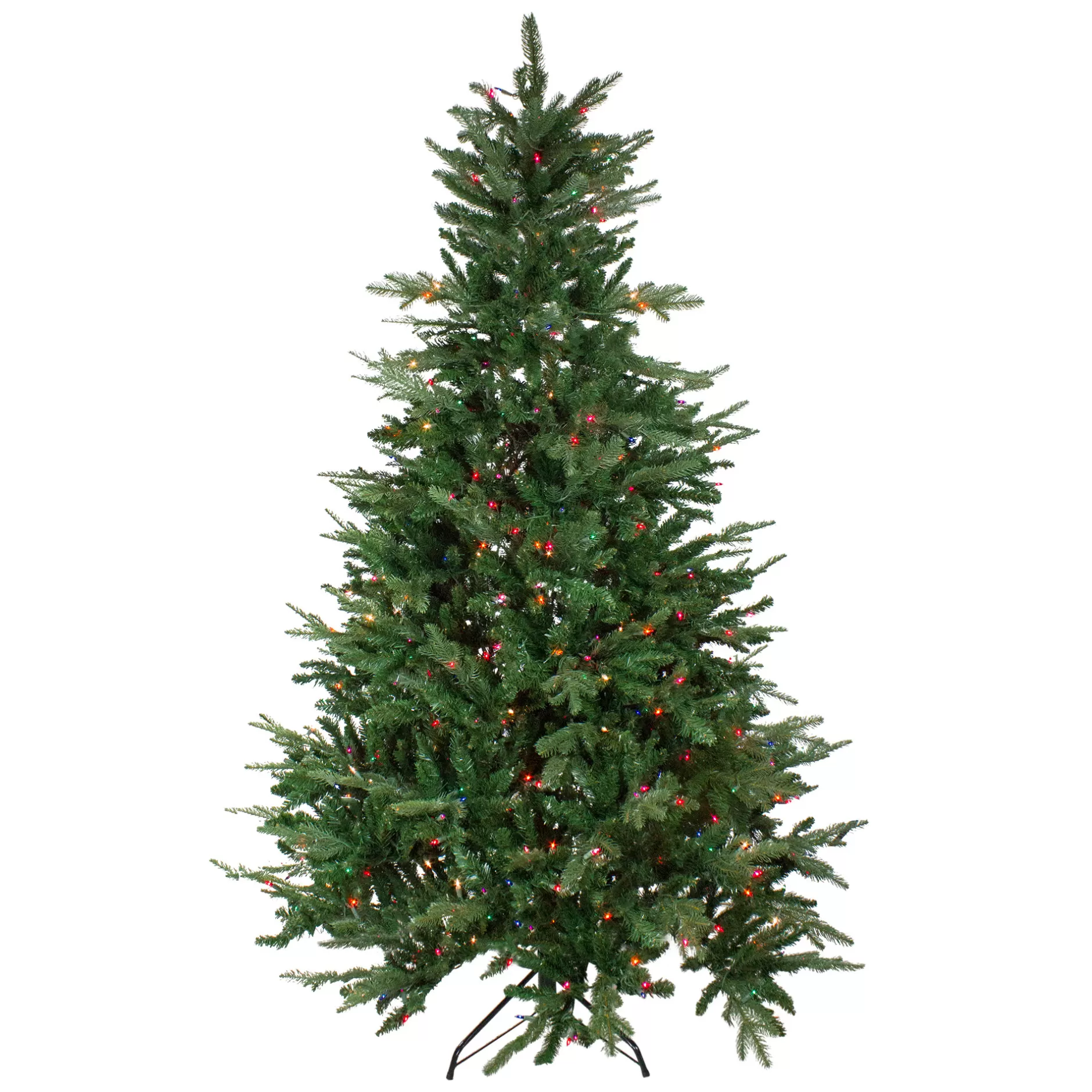 Flash Sale 9' Pre-Lit Full Grantwood Pine Artificial Christmas Tree - Multicolor Lights Pre-Lit