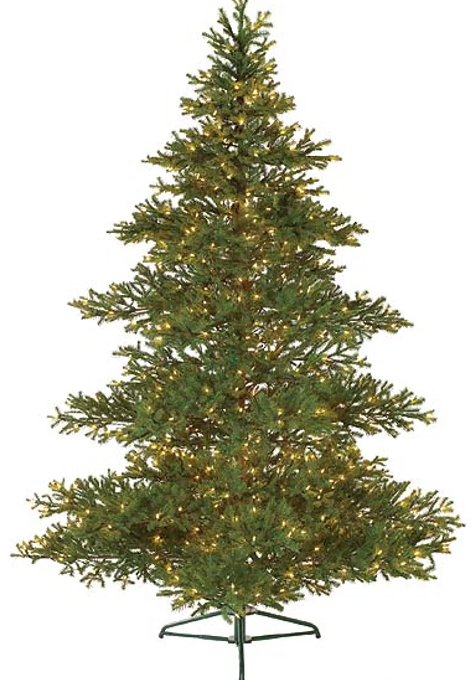 Sale 7.5' Pre-Lit Full Layered Balsam Artificial Christmas Tree - Clear Lights Pre-Lit