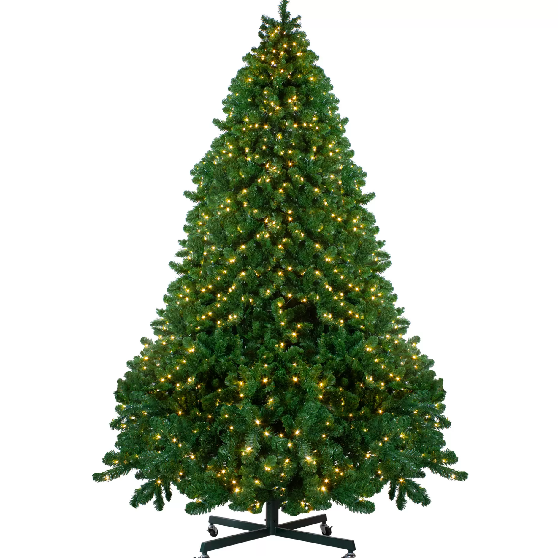 Best 14' Pre-Lit Full Olympia Pine Artificial Christmas Tree - Warm White Lights Pre-Lit