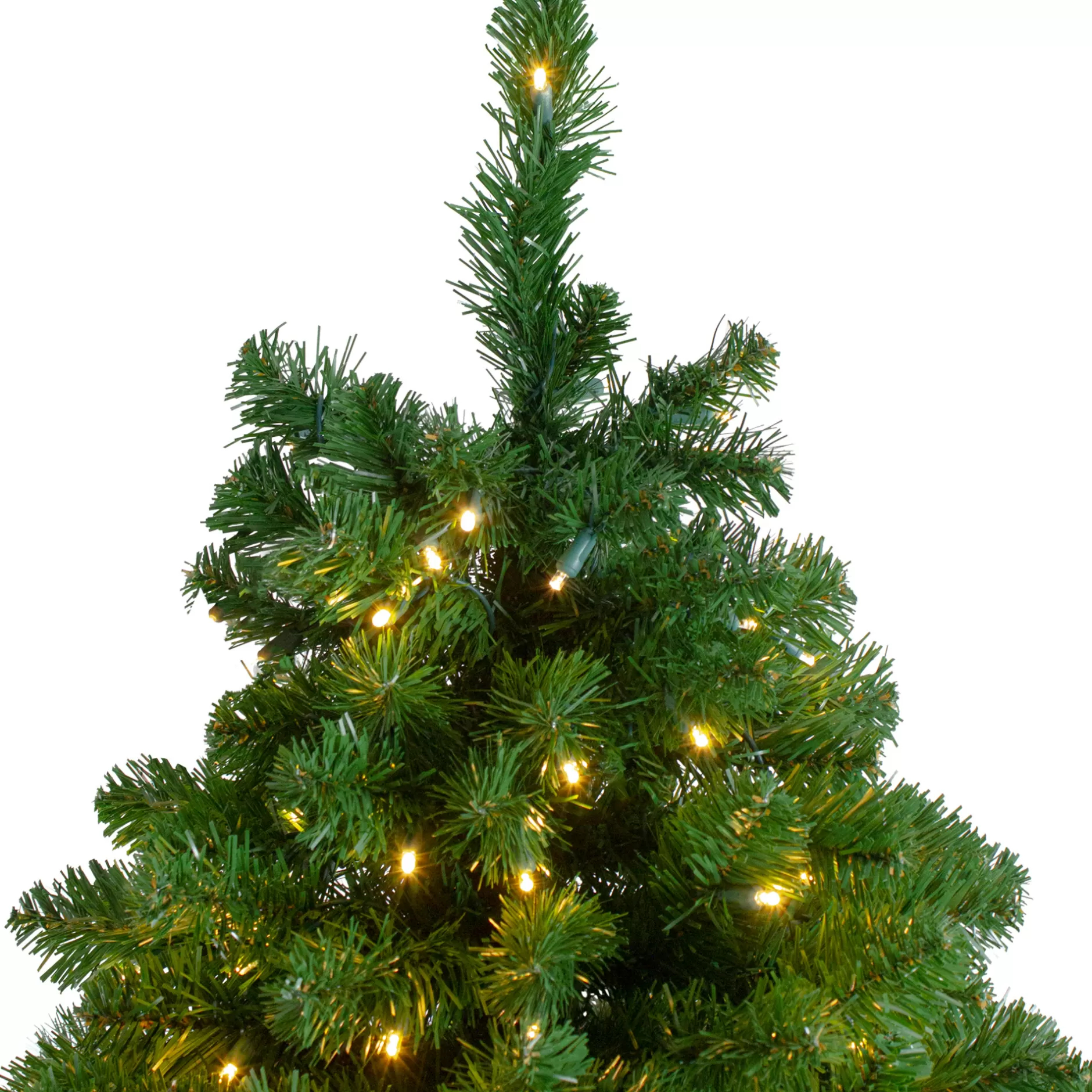Best 14' Pre-Lit Full Olympia Pine Artificial Christmas Tree - Warm White Lights Pre-Lit
