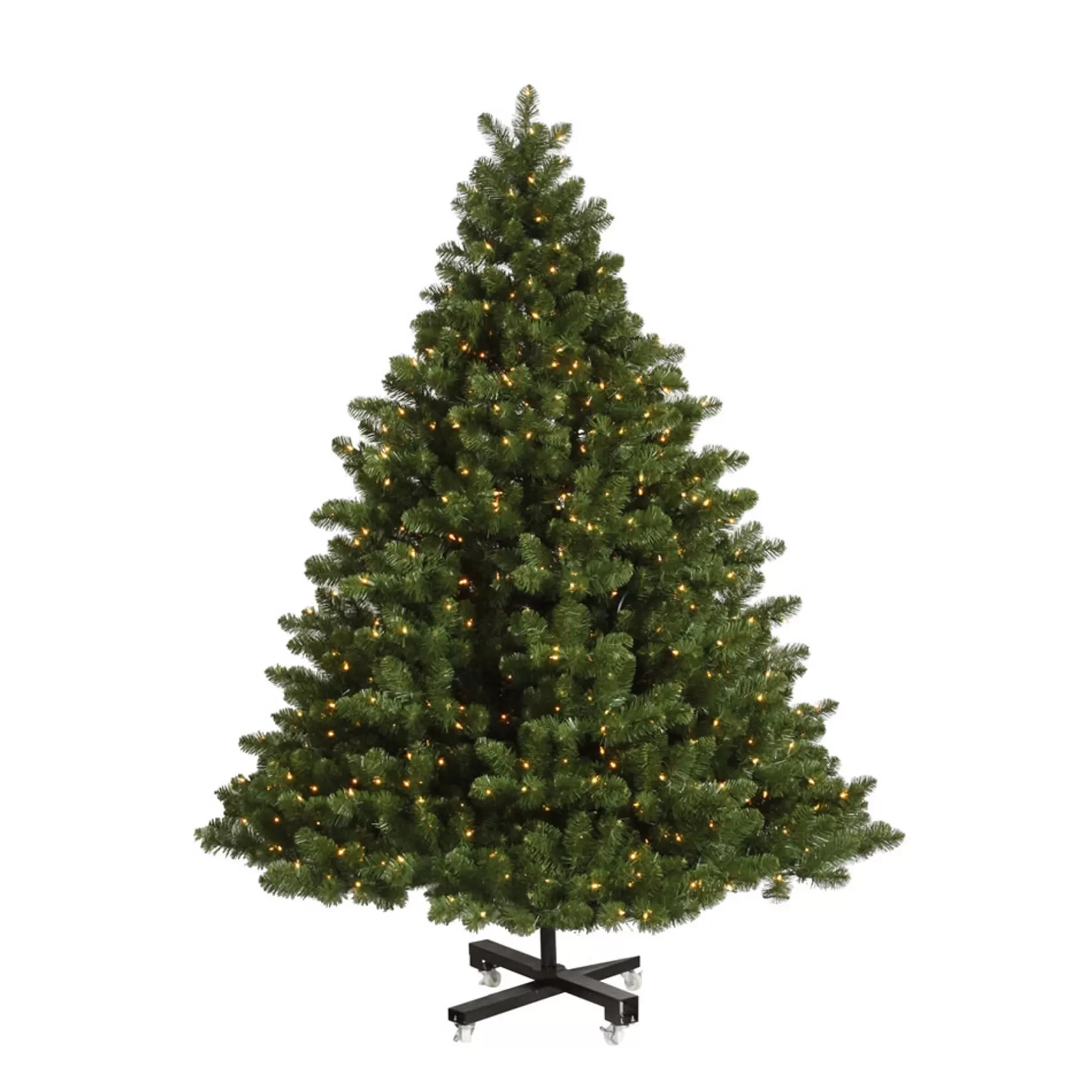 Outlet 15' Pre-Lit Grand Teton Artificial Christmas Tree - Warm Clear Led Lights Pre-Lit