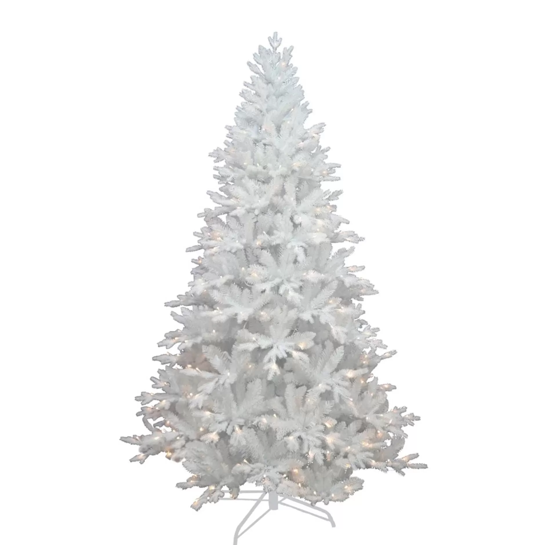 Online 7' Pre-Lit Jackson Pine Artificial Christmas Tree, Warm White Led Lights Colorful