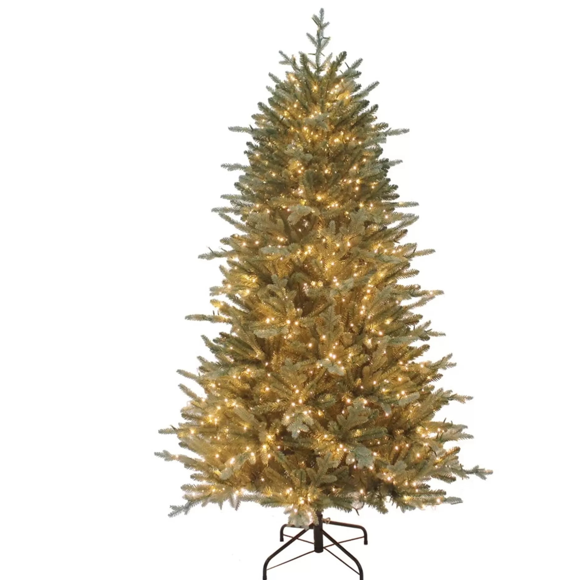 Sale 6' Pre-Lit Led Full Spruce Artificial Christmas Tree, Warm White Led Lights Pre-Lit