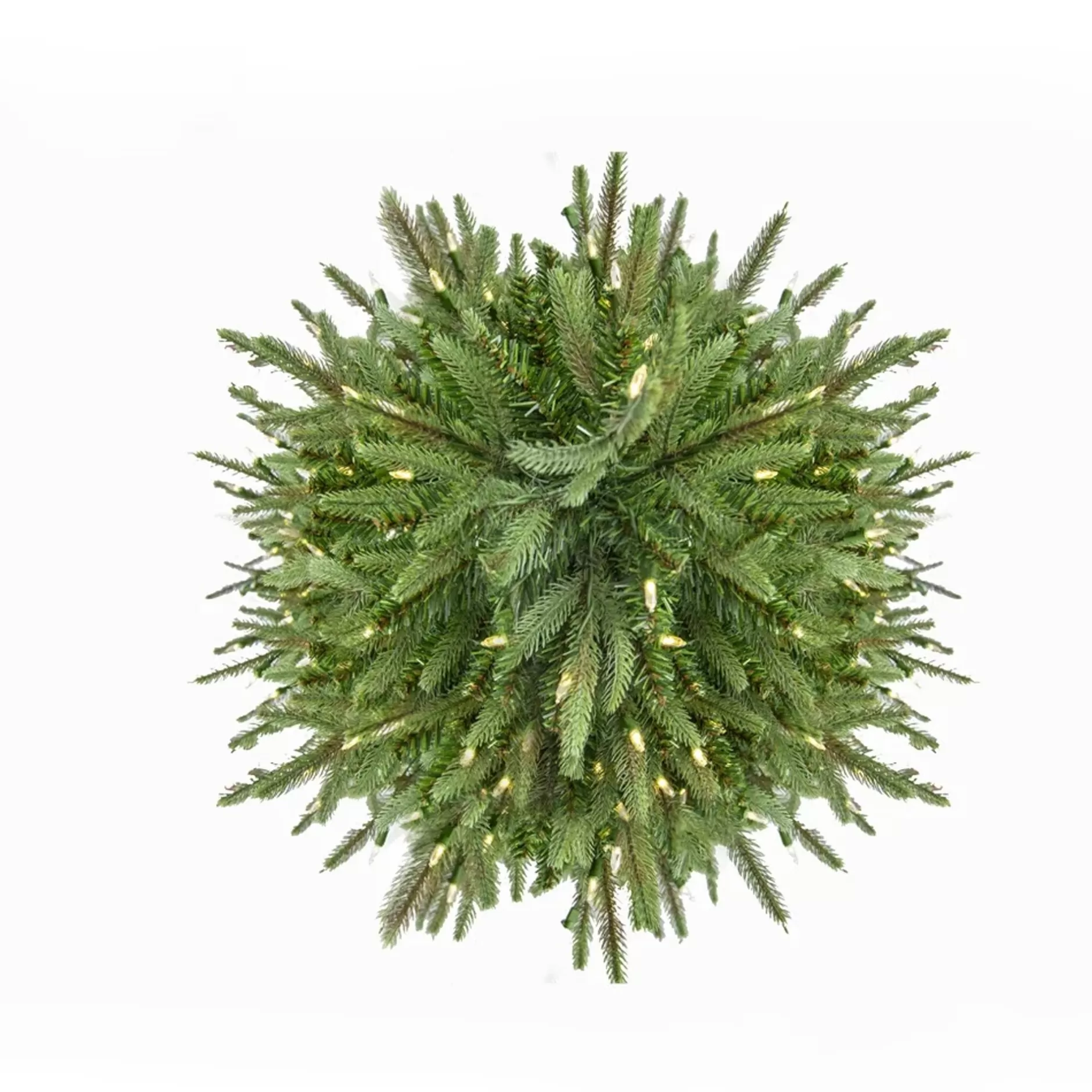 Sale 7.5' Pre-Lit Led Grand Fir Medium Artificial Christmas Tree, Warm White Led Lights Pre-Lit
