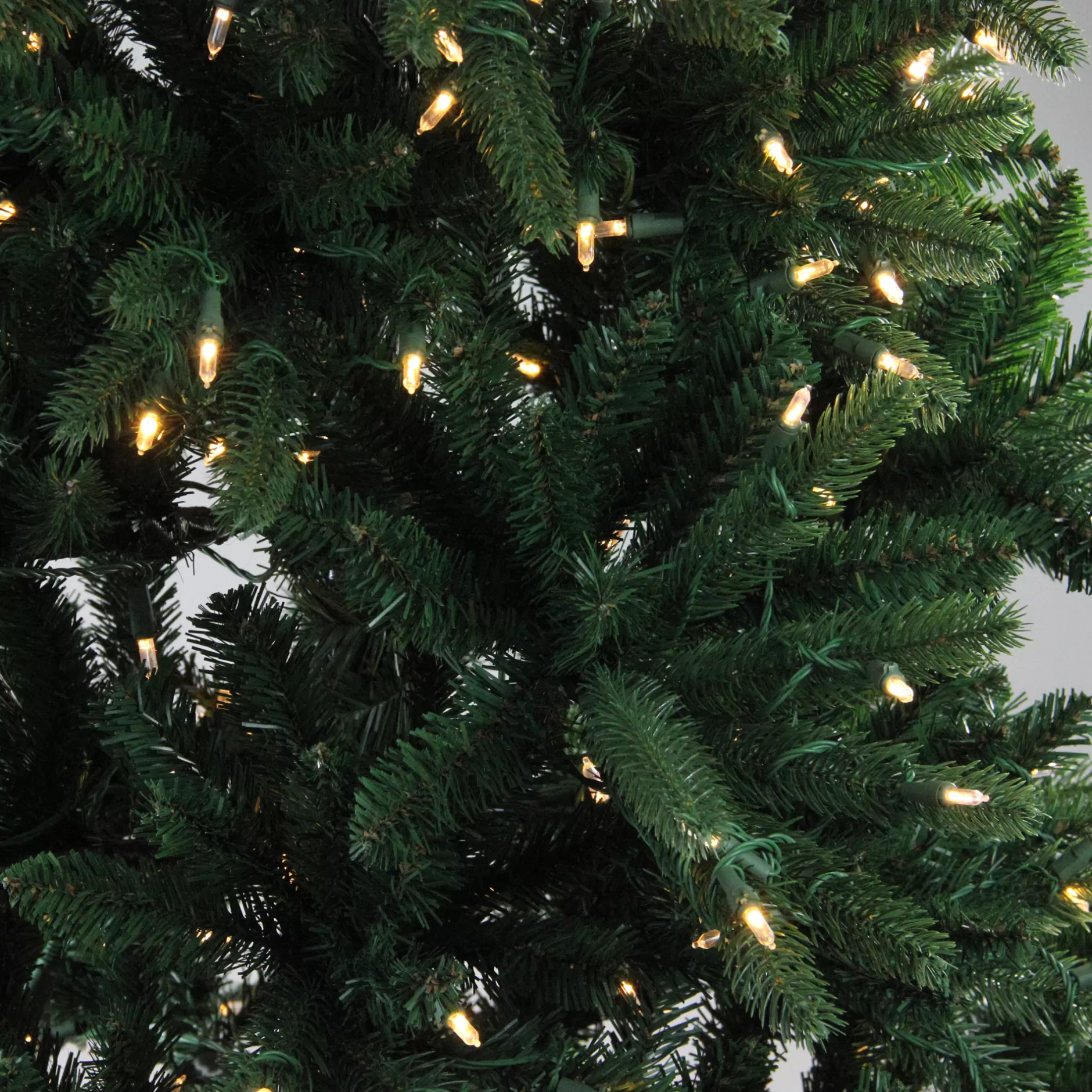Hot 12' Pre-Lit Led Instant Connect Noble Fir Artificial Christmas Tree - Dual Lights Pre-Lit