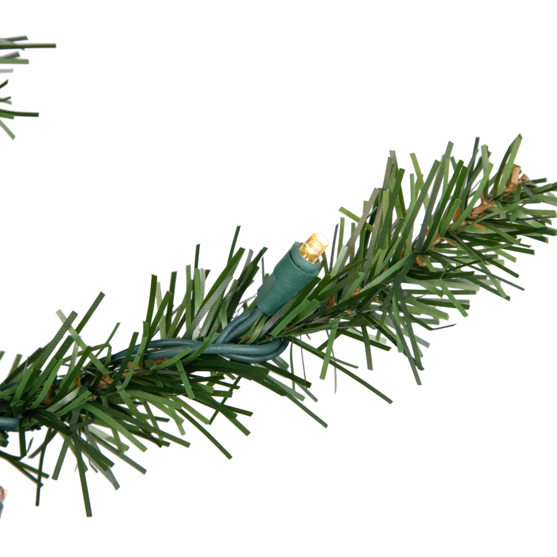 Fashion 18" Pre-Lit Medium Canadian Pine Artificial Christmas Tree - Clear Led Lights Pre-Lit