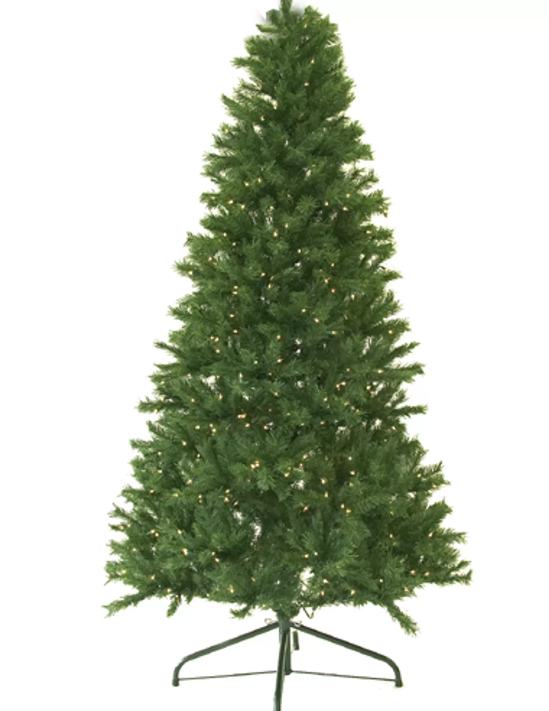 Shop 6' Pre-Lit Medium Canadian Pine Artificial Christmas Tree - Clear Lights Pre-Lit