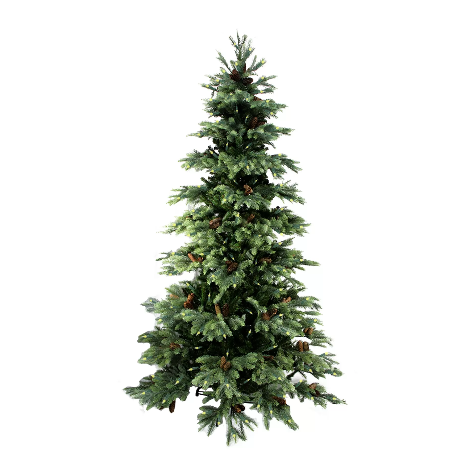 Flash Sale 10' Pre-Lit Medium England Pine Artificial Christmas Tree - Clear Lights Pre-Lit