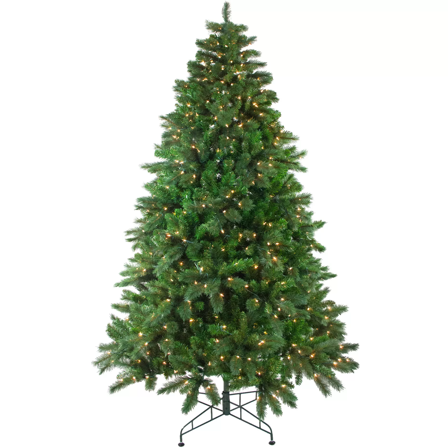 Best 7.5' Pre-Lit Medium Mixed Scotch Pine Artificial Christmas Tree - Clear Lights Pre-Lit