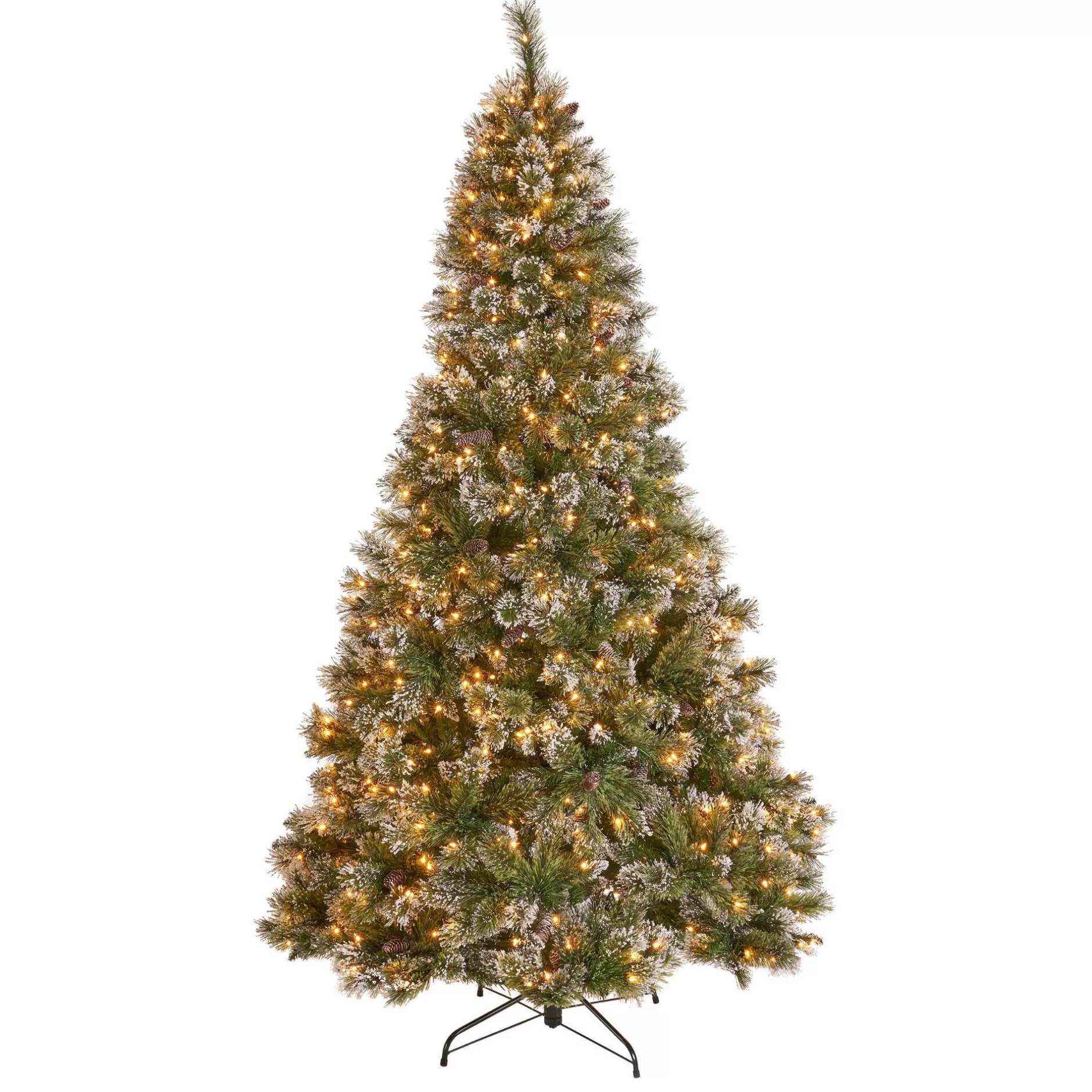 Flash Sale 9' Pre-Lit Medium Mixed Spruce Artificial Christmas Tree - Clear Lights Pre-Lit