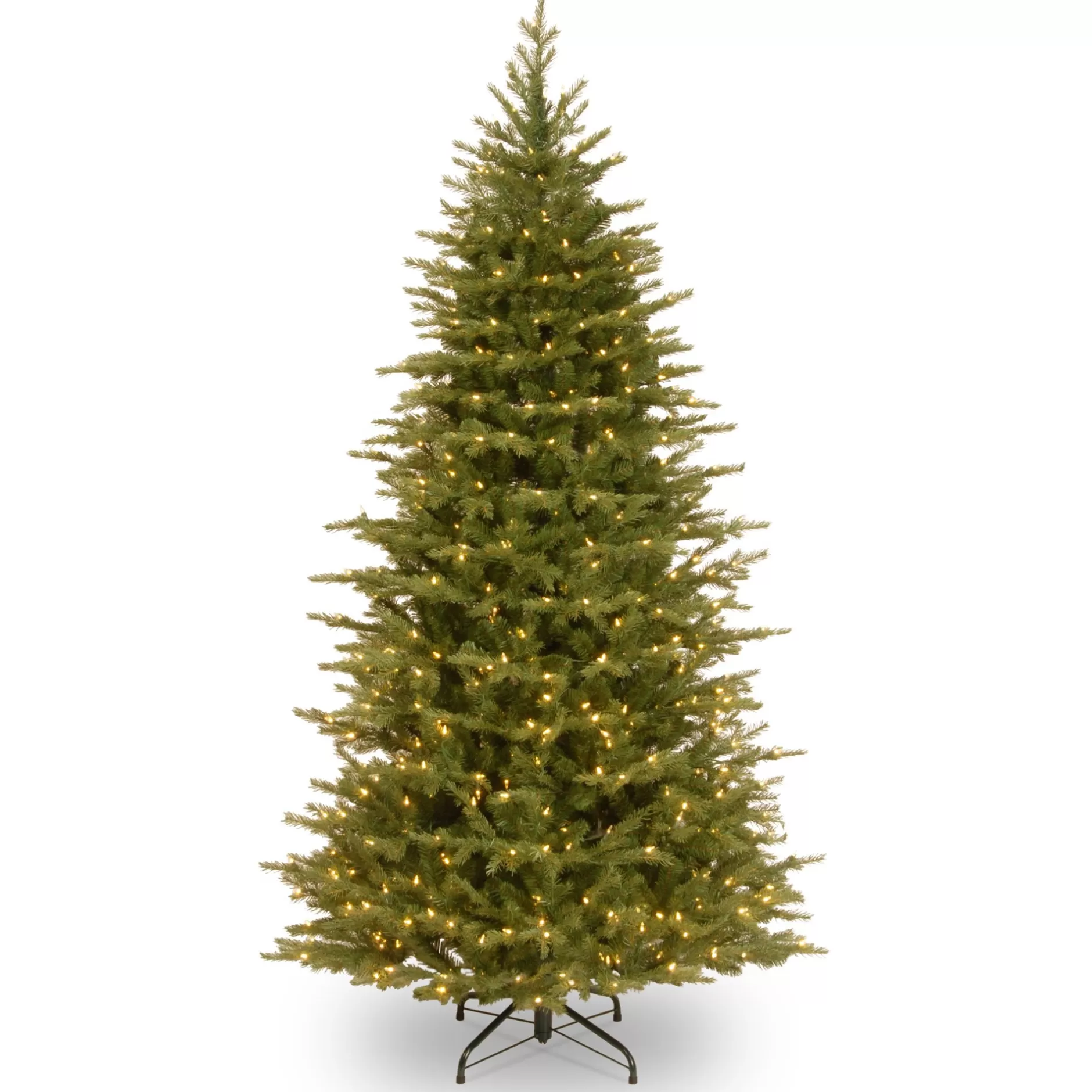 Flash Sale 9' Pre-Lit Medium Nordic Spruce Artificial Christmas Tree - Multicolor Led Lights Pre-Lit