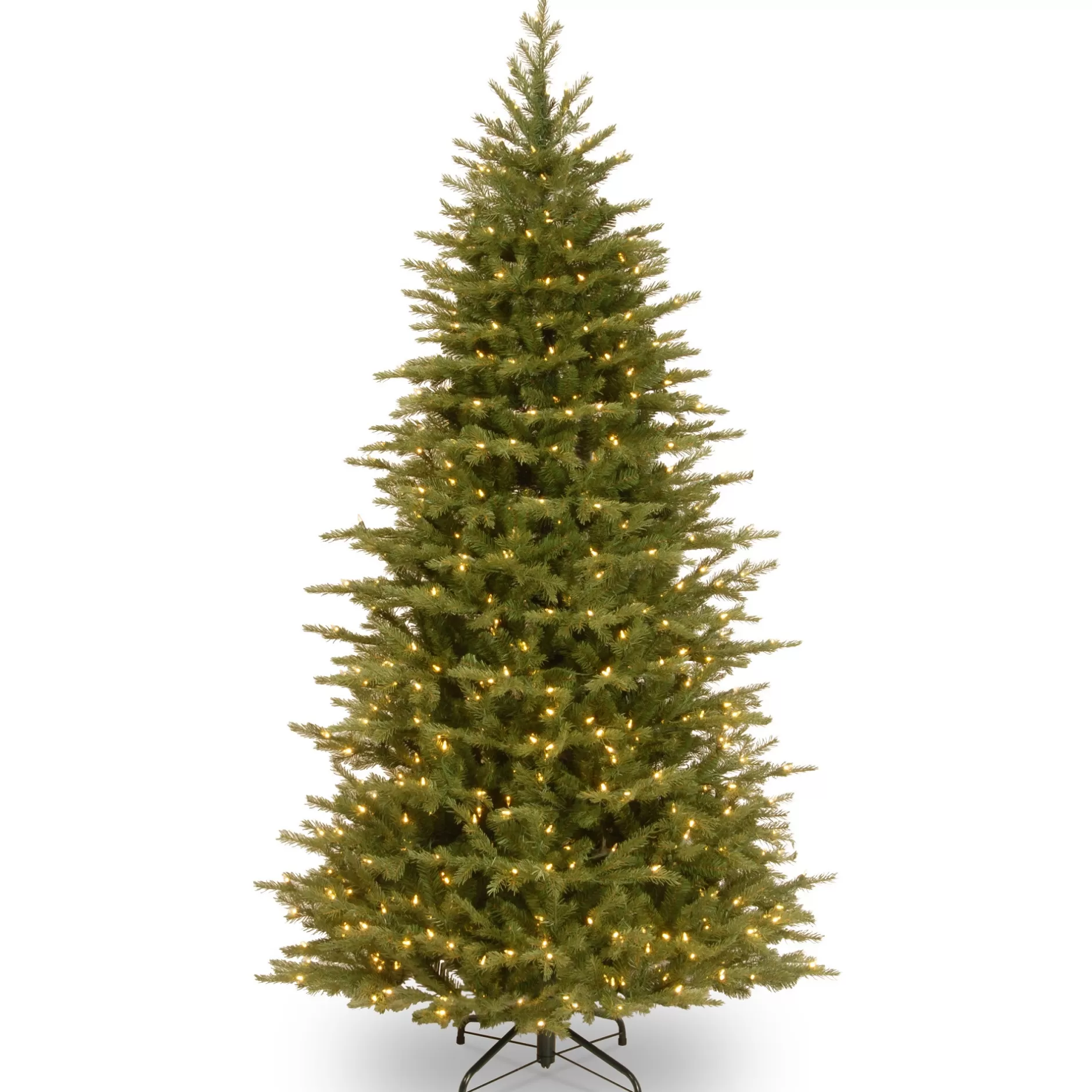 Flash Sale 7.5' Pre-Lit Nordic Spruce Artificial Christmas Tree, Clear Lights Pre-Lit