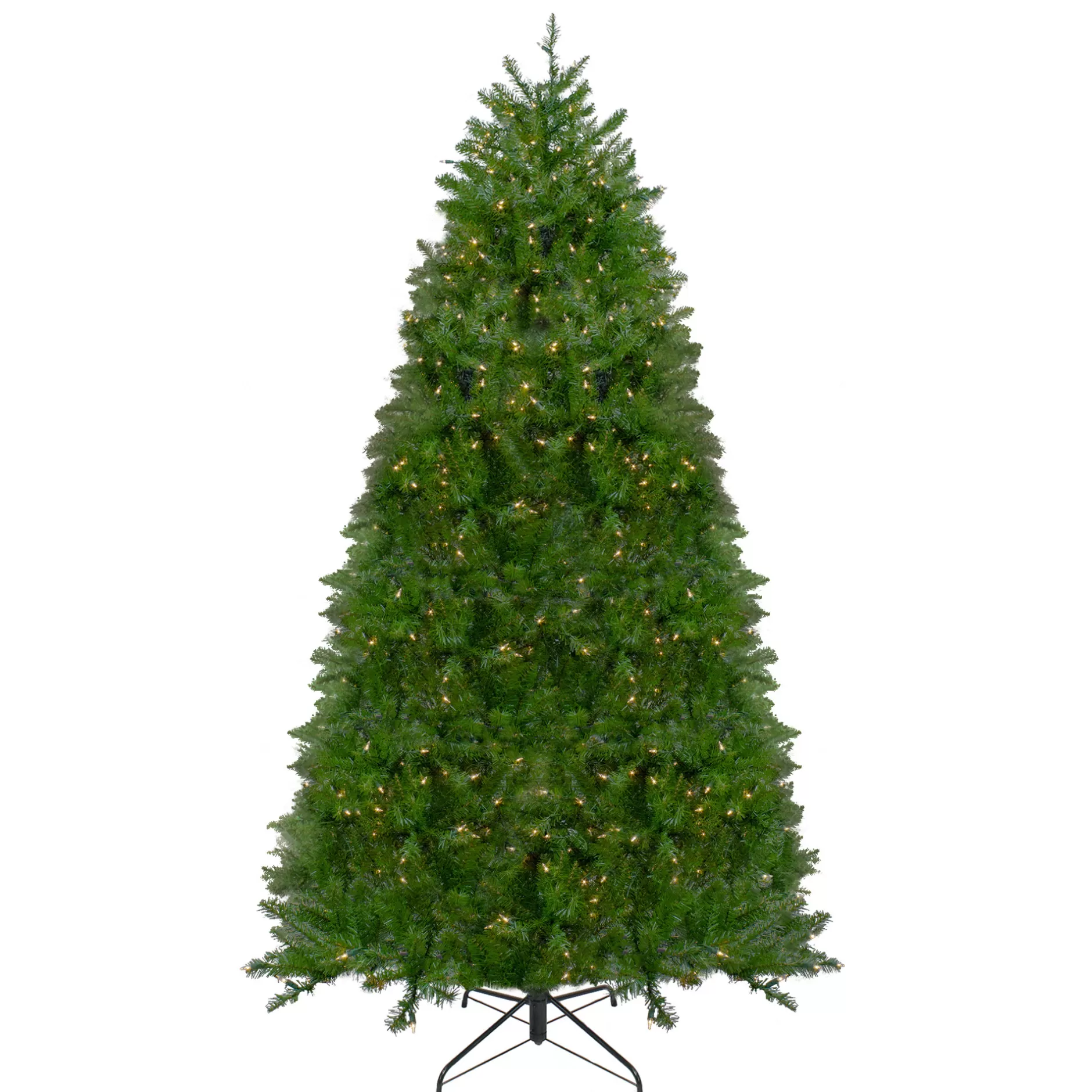 New 16' Pre-Lit Northern Pine Artificial Christmas Tree, Clear Lights Commercial