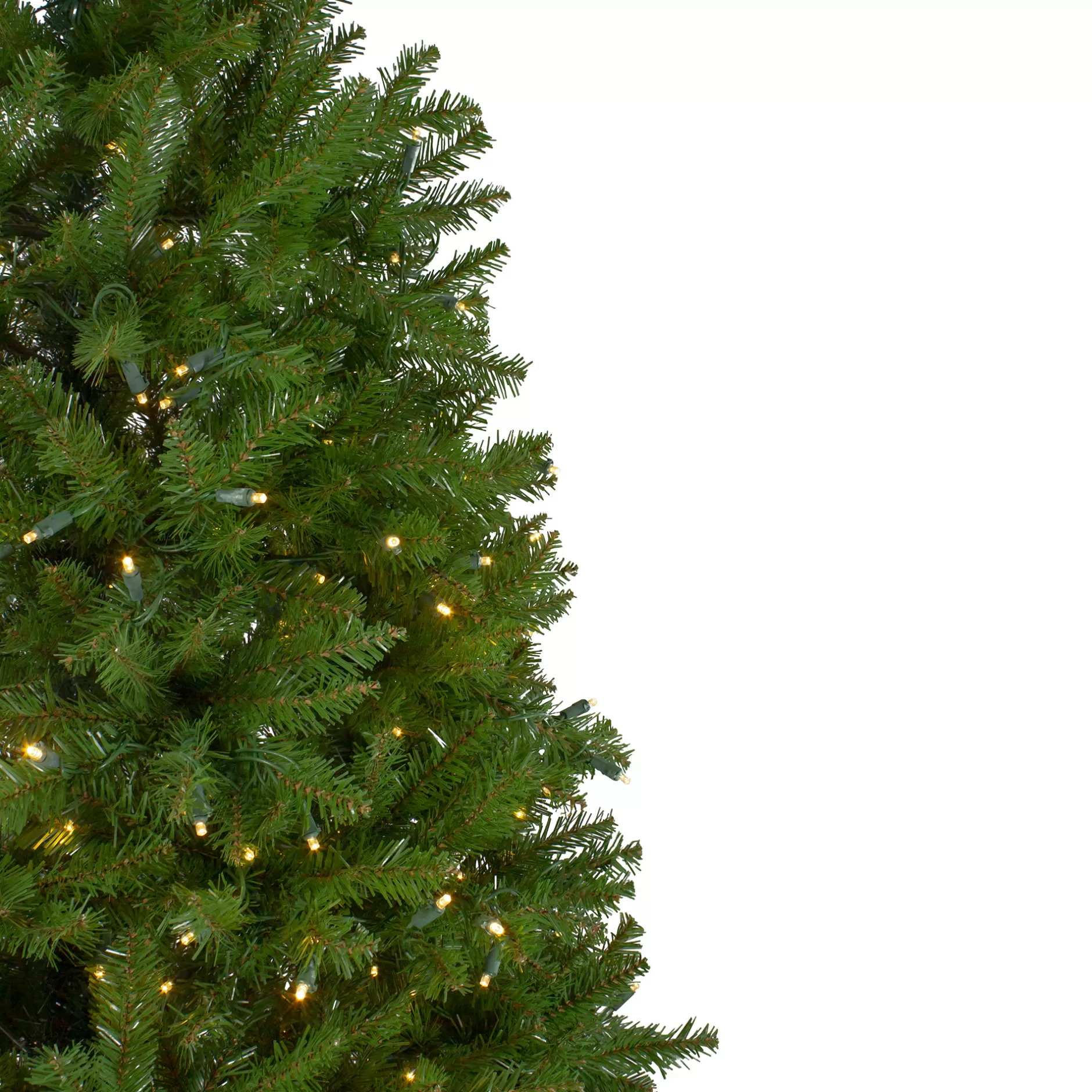 Best 14' Pre-Lit Northern Pine Full Artificial Christmas Tree - Warm White Led Lights Pre-Lit
