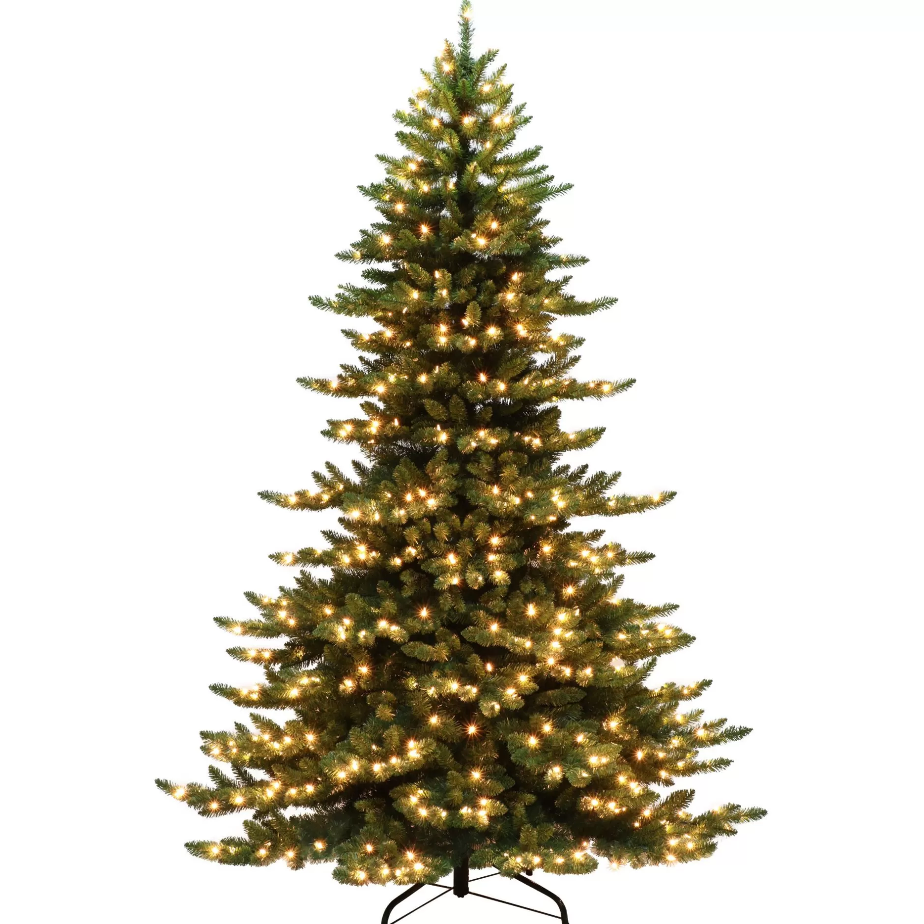 New 7.5' Pre-Lit Princess Spruce Artificial Christmas Tree - Clear Lights Pre-Lit