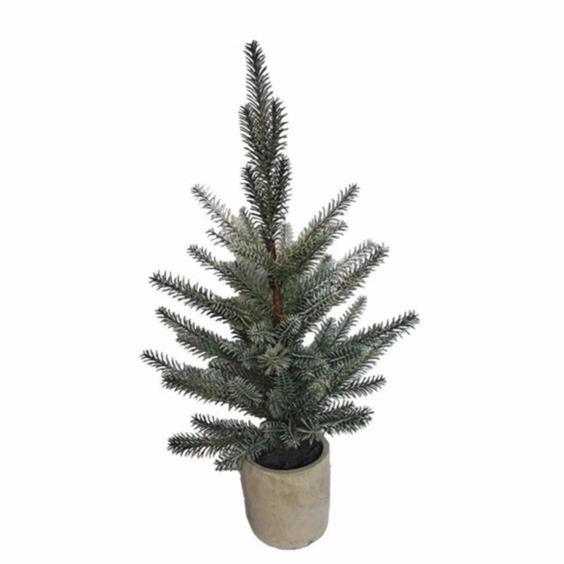 Sale Set Of 2 Potted Pine Artificial Christmas Tree, Unlit, 24" Potted