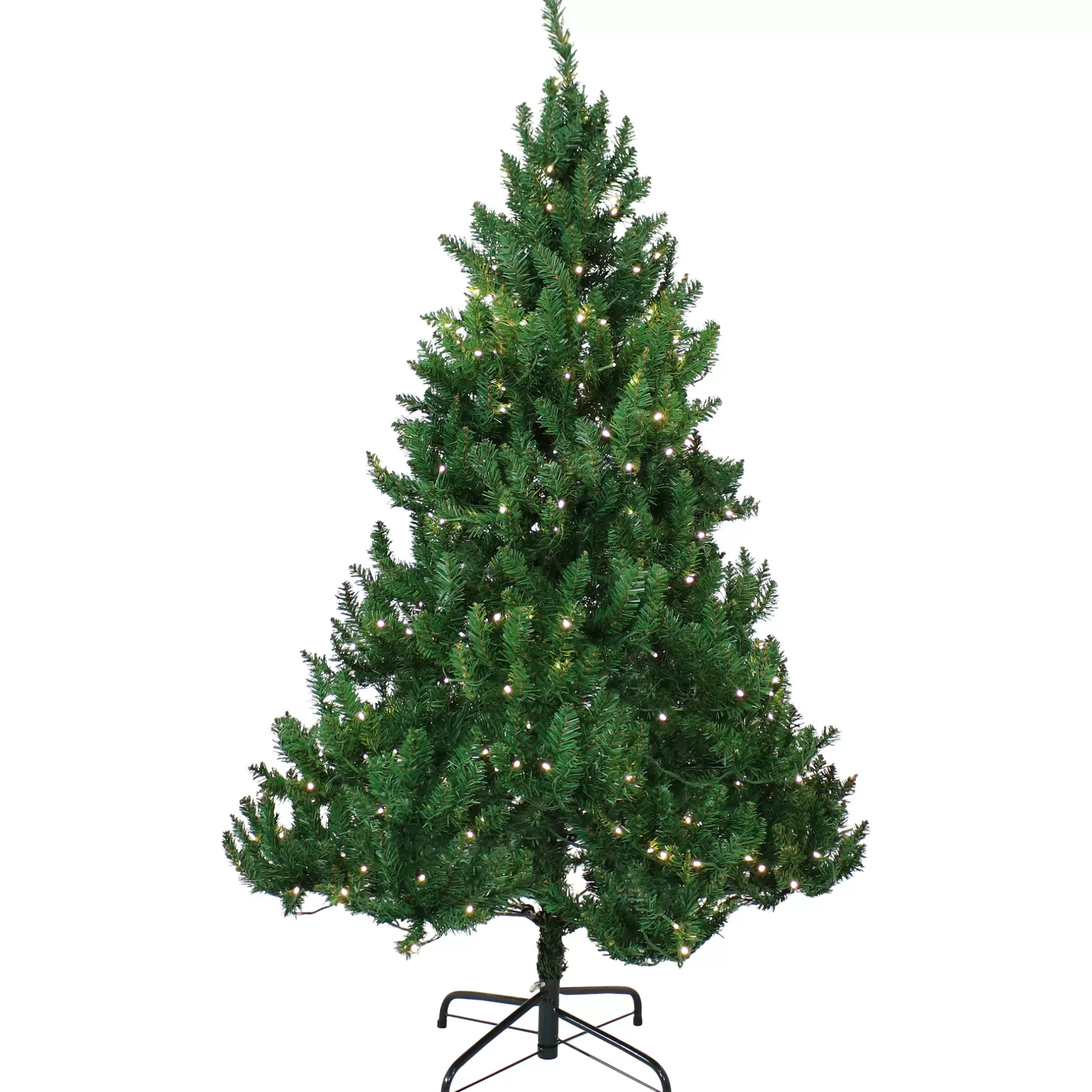 Best Sale Sunnydaze Indoor Pre-Lit Faux Tannenbaum Slim Evergreen Christmas Tree With Hinged Branches And Warm White Lights - 5' - Green Pre-Lit