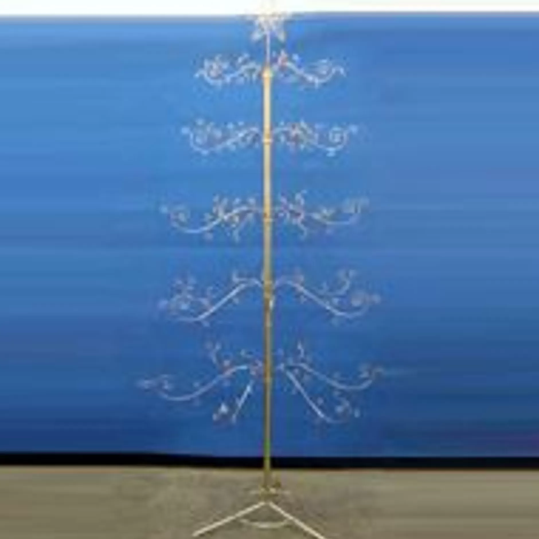 Best 7' Whimsical Gold Satin Finish Christmas Tree Colorful