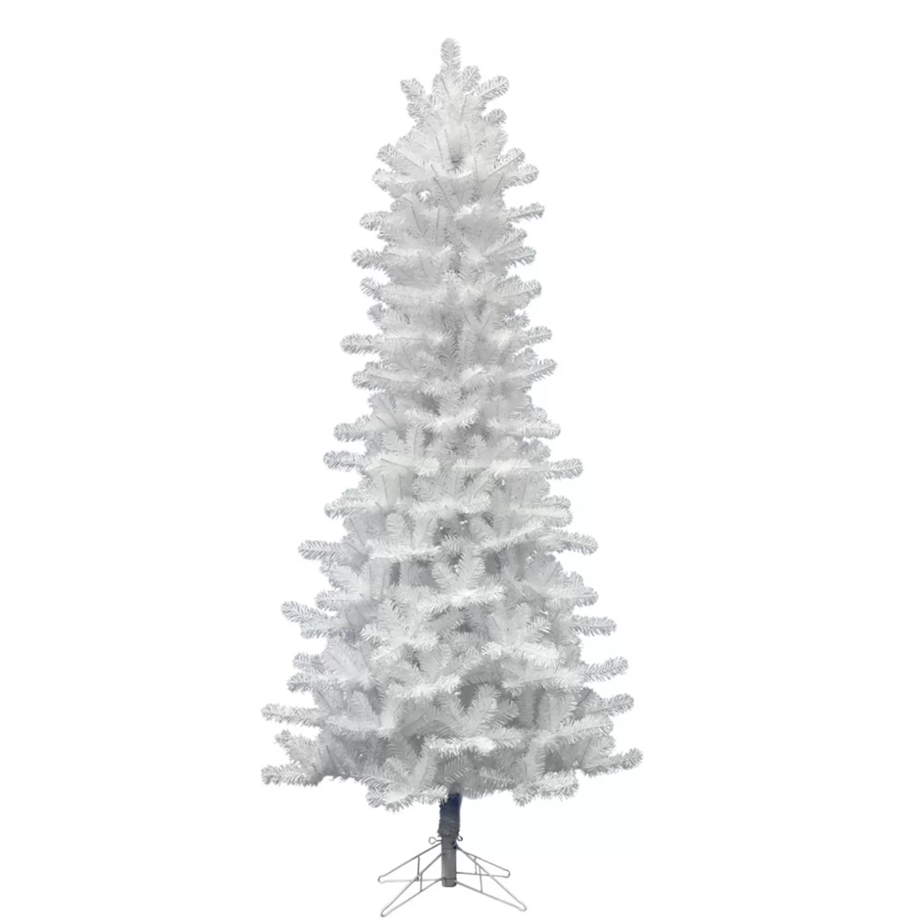 Cheap 14' White Medium Artificial Christmas Tree - Unlit Colorful