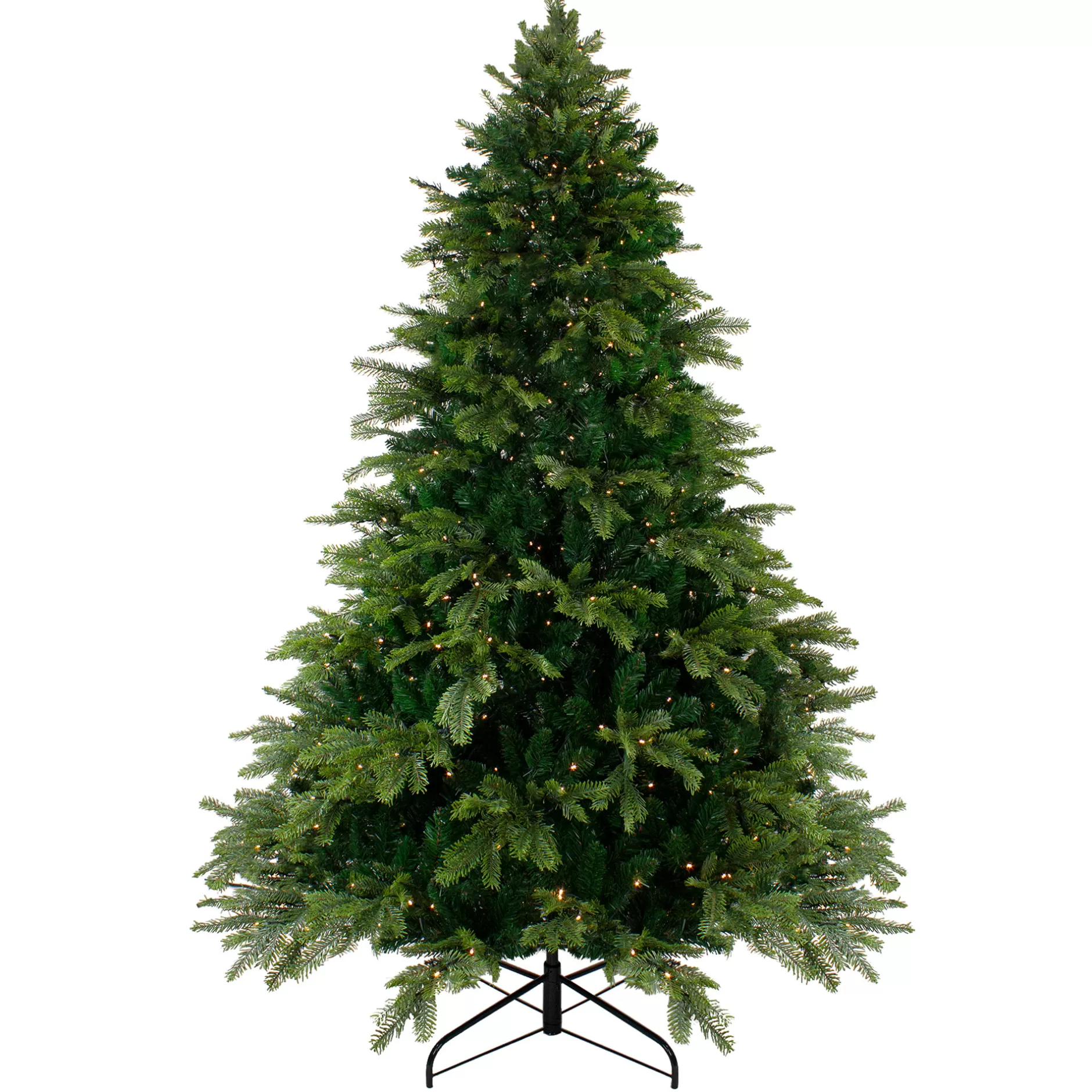 Discount 9' Woodcrest Pine Artificial Christmas Tree - Warm White Led Lights Pre-Lit